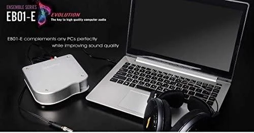 SilverStone SST-EB01S-E Ensemble Digital to Analog Converter – sidabro spalvos