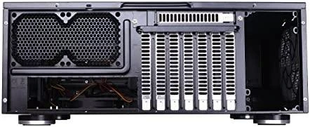 „SilverStone SST–GD07B–C“ – „Grandia Airflow“ stacionarus kompiuteris, USB–C – juodas