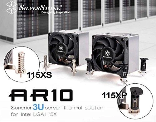 CPU aušintuvas Silverstone Argon SST-AR10-115XP 70mm PWM, Intel