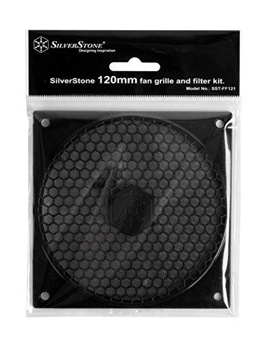 SilverStone Fan grille SST-FF121B Juodas, 120 x 120 x 4.68 mm