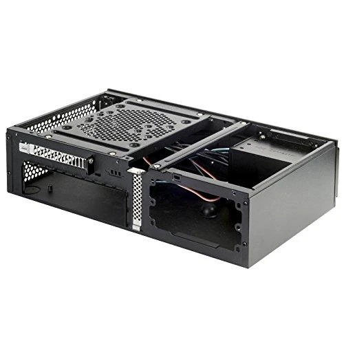 SilverStone Milo 06B USB 3.0 x 2, Mic x1, Spk x1, Juodas, ITX, Maitinimo šaltinis nėra