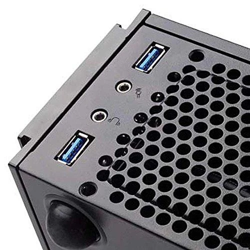 SilverStone Milo 06B USB 3.0 x 2, Mic x1, Spk x1, Juodas, ITX, Maitinimo šaltinis nėra