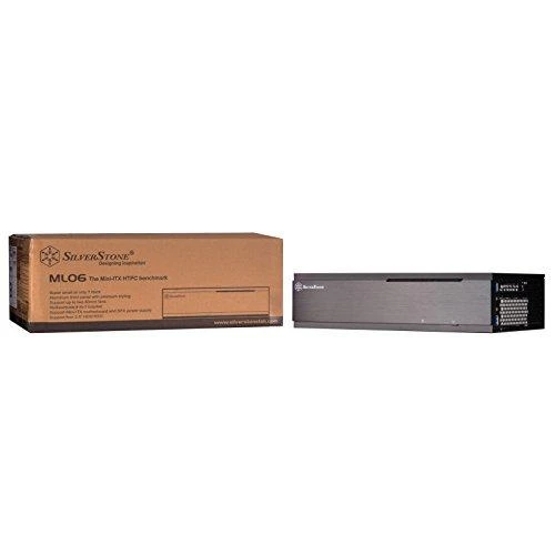 SilverStone Milo 06B USB 3.0 x 2, Mic x1, Spk x1, Juodas, ITX, Maitinimo šaltinis nėra