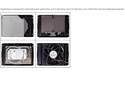 SilverStone Milo 06B USB 3.0 x 2, Mic x1, Spk x1, Juodas, ITX, Maitinimo šaltinis nėra