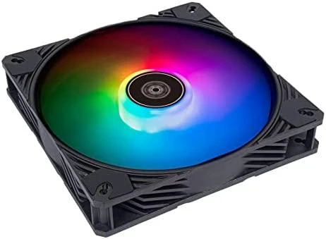 SilverStone Shark Force ventiliatorius, ARGB - 140mm, juodas