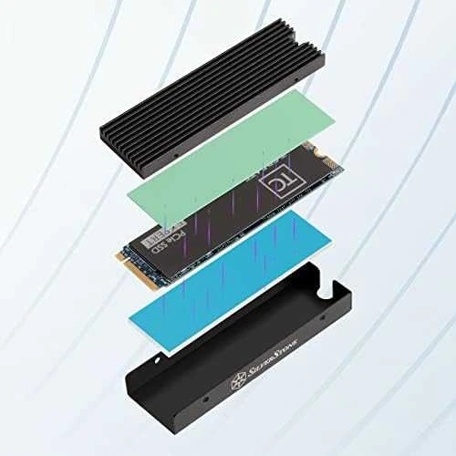 „SilverStone SST-TP05“ M.2 SSD aušinimo komplektas
