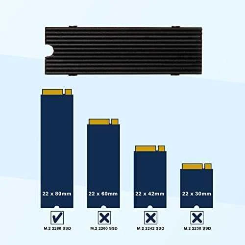 „SilverStone SST-TP05“ M.2 SSD aušinimo komplektas