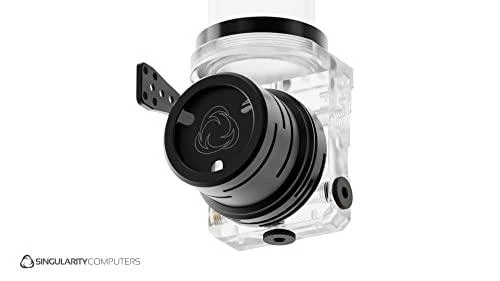 „Singularity Computers Protium 2.0 ARGB 150 D5 Reservoir Combo“ be pompos - akrilas, juodas