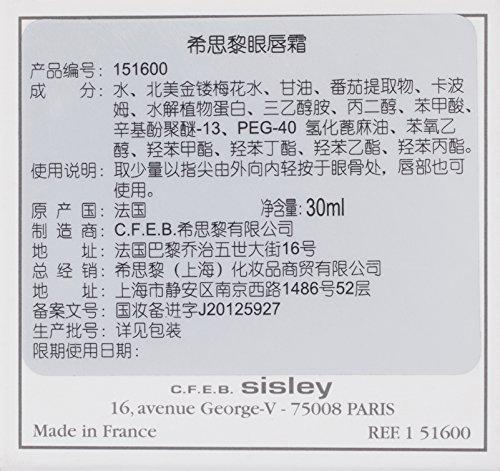 Sisley Baume Efficace Paakių kremas lūpų ir akių kontūro balzamas, 30 ml