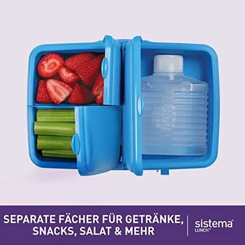 Sistema SISTEMA Food Container Slimline Quaddie 1,5L (3965)