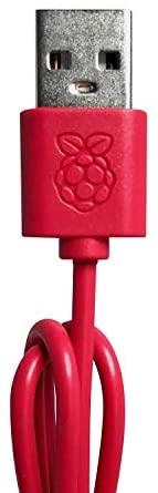Oficiali Raspberry Pi modelio 4B/3B+/3B/2B pelė, raudonai balta