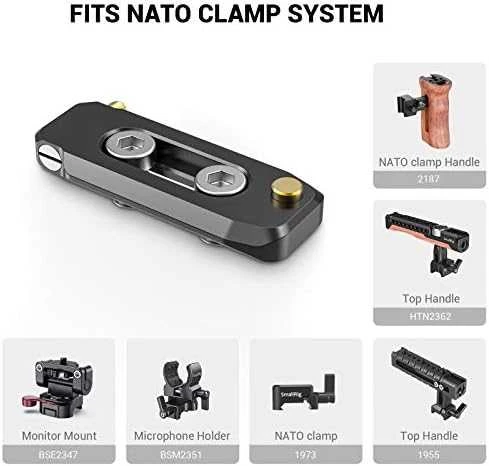 SMALLRIG 2468 LOW PROFILE NATO RAIL 50MM
