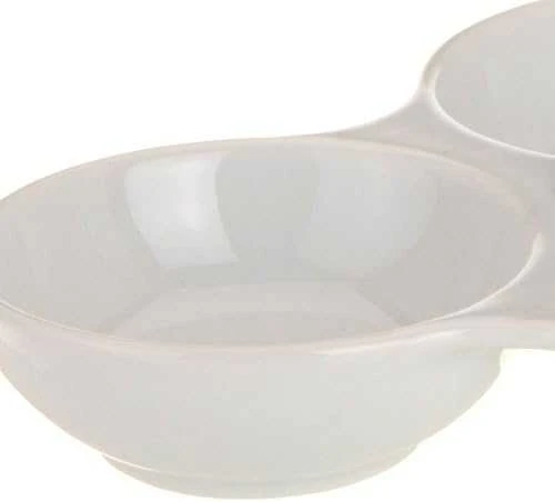 KOOPMAN PIECES Porcelianiniai dubenys padažams, padažams ir užkandžiams - 3 vnt