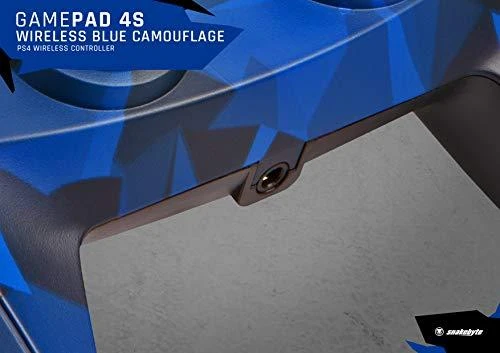 Įvairūs „Snakebyte Playstation“ valdikliai ŽAIDIMAS: PAD 4 S WIRELESS Camouflage Blau (PS4)