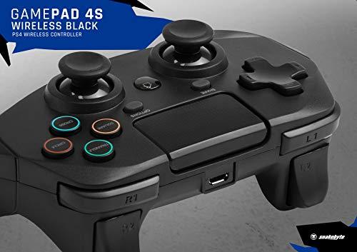 Diverse „Snakebyte Playstation Controller“ ŽAIDIMAS: PAD 4 S WIRELESS Juodas (PS4)