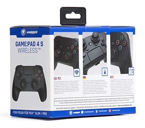 Diverse „Snakebyte Playstation Controller“ ŽAIDIMAS: PAD 4 S WIRELESS Juodas (PS4)