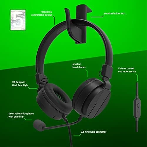 Ausinės Snakebyte Head:Set SX Juoda (SB916250)