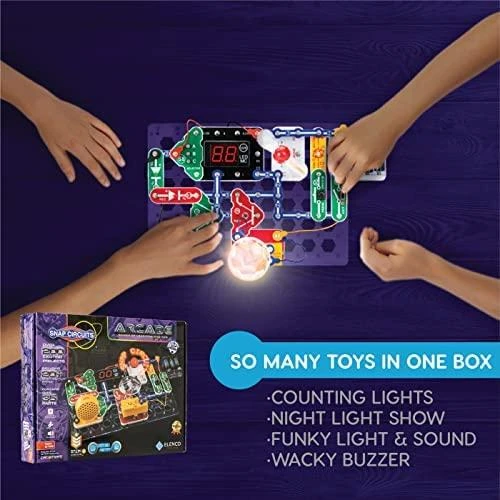 Snap Circuits Arcade žaidimų eksperimentų rinkinys