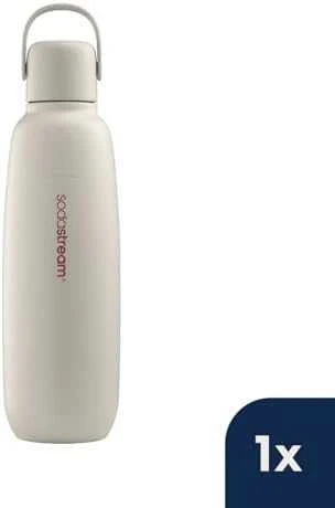 Buteliukas Sodastream Fizz & GO DWS, 0,9 l, Smėlio spalvos