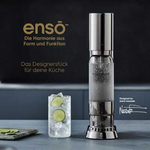 NAUJIENA! Gazuotų gėrimų gaminimo aparatas SodaStream Enso