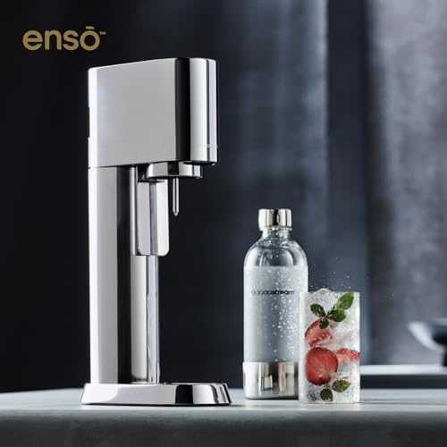 NAUJIENA! Gazuotų gėrimų gaminimo aparatas SodaStream Enso