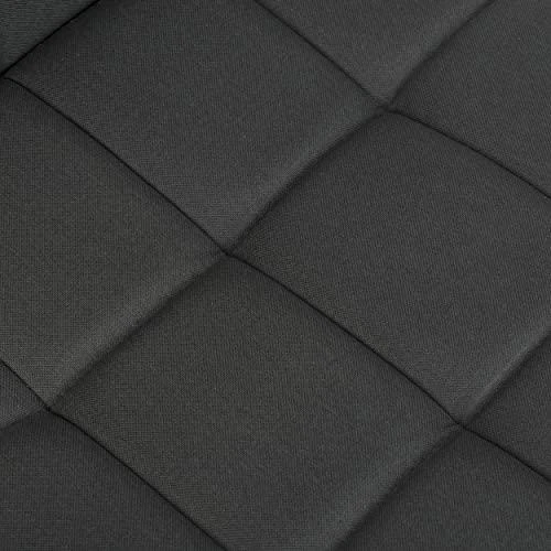 Sofotel Juoda audinio biuro kėdė, ergonomiškas dizainas, reguliuojamas aukštis, namams ir biurui, patogi užduočių kėdė, vadovo kėdė