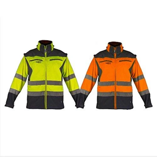 Neo Tools Darbo striukė SOFTSHELL, ryški, oranžinė, XXL