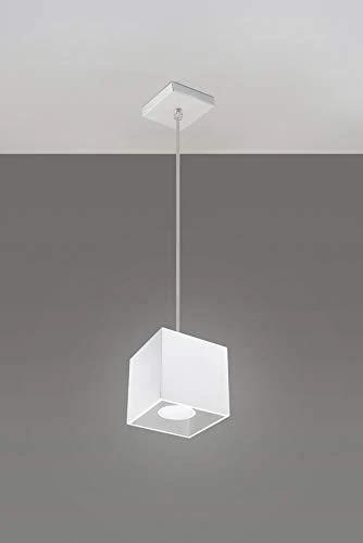 Sollux Pakabinamas šviestuvas QUAD 1 baltas