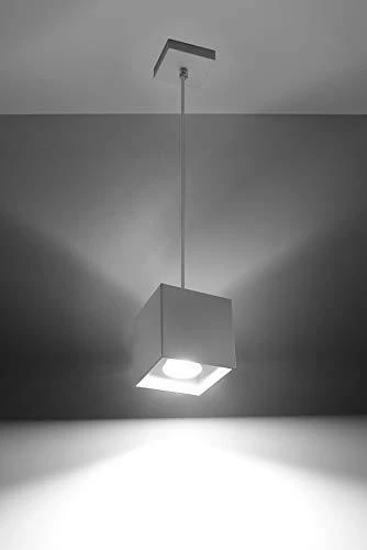 Sollux Pakabinamas šviestuvas QUAD 1 baltas