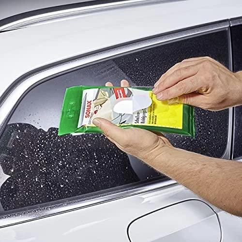 SONAX Drėgnos šluostės stiklų valymui SONAX, 10vnt 415000