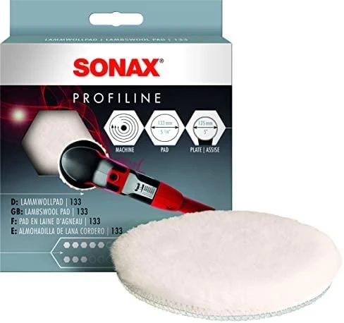 SONAX Avikailio poliravimo padas, 133 mm 493141