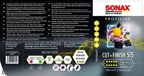 SONAX Poliravimo pasta Profiline CUT & FINISH, 1L 225300