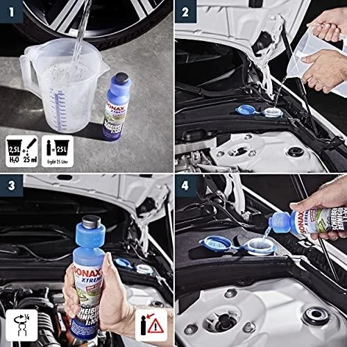 SONAX Vasarinis langų apiplovimo koncentratas Xtreme, 250ml 271141