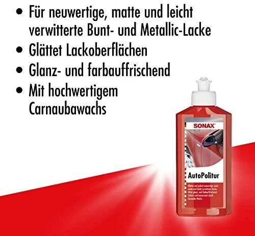 SONAX Universalus polirolis Autopolitur, 250ml 300100