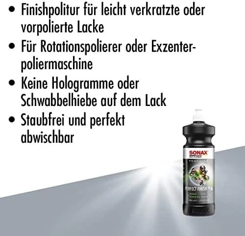 SONAX Poliravimo pasta Profiline Perfect Finish, 1L 224300