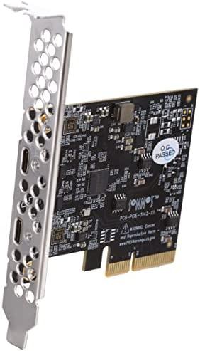 Kontrolierius Sonnet PCIE 3, 0 x 4 - 2x USB- C 3, 2 generolas 2 Allegro USB- C PCIE (USB3C- 2PM- E)