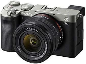 Sony „Alpha A7C“ viso kadro beveidrodinis fotoaparatas su keičiamais objektyvais, korpusas, „Sidabrinas“ | Sony | Viso kadro beveidrodinis fotoaparatas su keičiamais objektyvais | „Alpha A7C“ | Beveidrodinio fotoaparato korpusas | 24,2 MP | ISO jautrumas (maks.) 204800 | Ekrano įstrižainė 3,0 colio | Vaizdo įrašymas | „Wi-Fi“ | Greitas hibridinis AF | Didinimas 0,59 k. | Vaizdo ieškiklis | CMOS | „Sidabrinas“