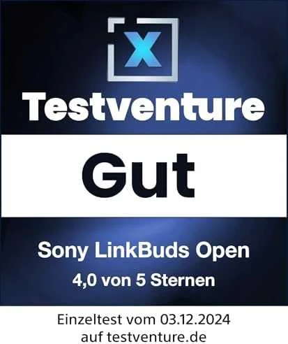 Ausinės Sony LinkBuds Open, Baltos spalvos