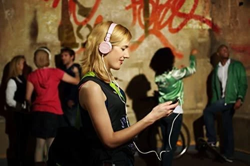 Sulankstomos ausinės Sony MDR-ZX110, Rožinės