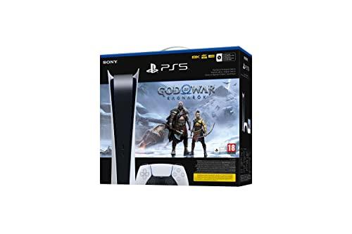 Žaidimų konsolė SONY PlayStation 5 Digital versija + GOD OF WAR BUNDLE, 825 GB