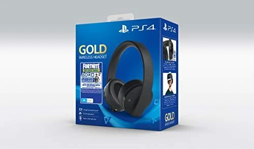 Belaidės ausinės Sony PlayStation Gold Wireless Headset, juodos + Fortnite Neo Versa bundle