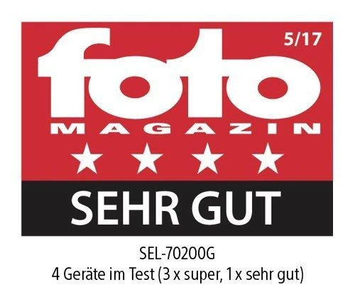 Sony SEL70200G fotoaparato objektyvas