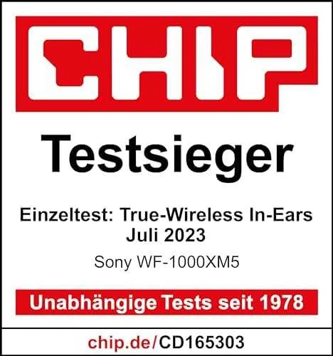 Sony WF-1000XM5 Earbuds Belaidės ausinės, ANC, belaidis įkrovimas, Sidabrinės spalvos