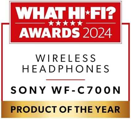 Ausinės Sony WF-C700N, juodos spalvos