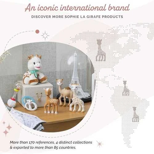 Nascita VULLI Sophie la girafe dovanų rinkinys naujagimiui 0m+ 010325