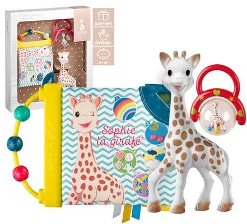Nascita VULLI Sophie la girafe dovanų rinkinys naujagimiui 0m+ 010325