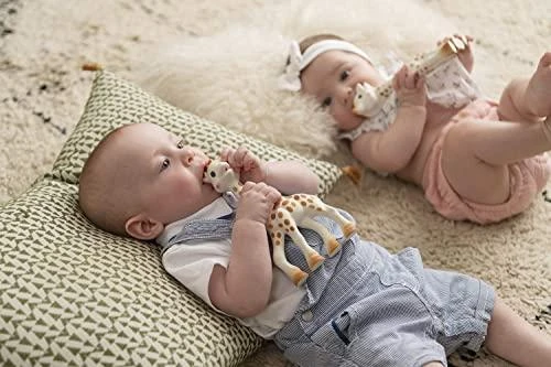 VULLI Sophie la girafe krepšelis su dovanomis naujagimiui 0m+ 516359