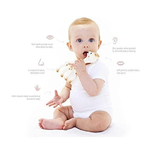 VULLI Sophie la girafe krepšelis su dovanomis naujagimiui 0m+ 516359