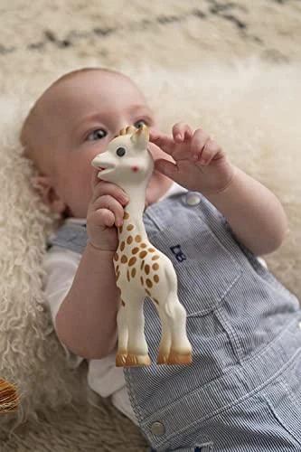 VULLI Sophie la girafe krepšelis su dovanomis naujagimiui 0m+ 516359
