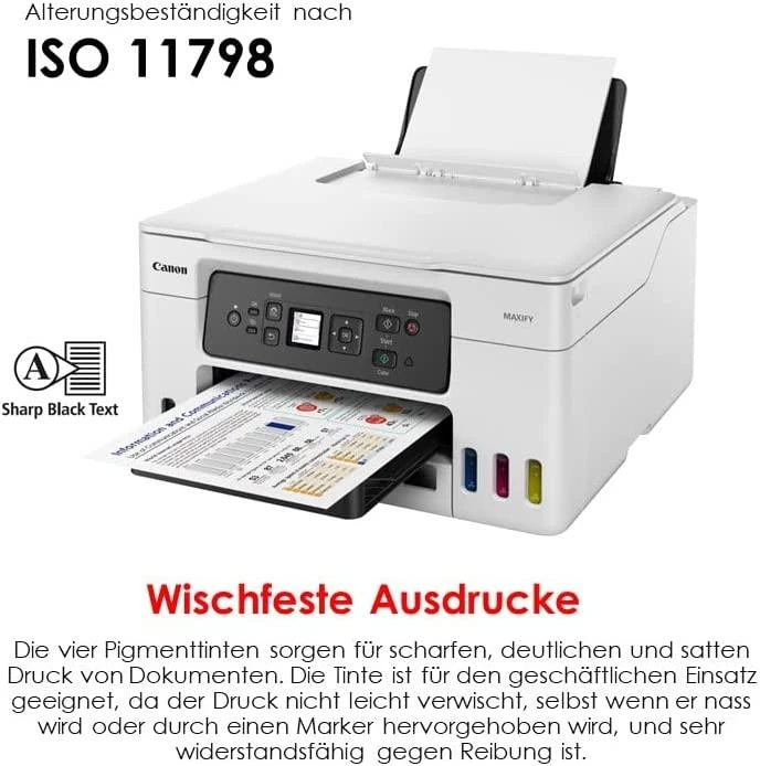Canon MAXIFY GX3050 Spausdintuvas rašalinis spalvotas MFP A4 18 ppm USB Wi-Fi